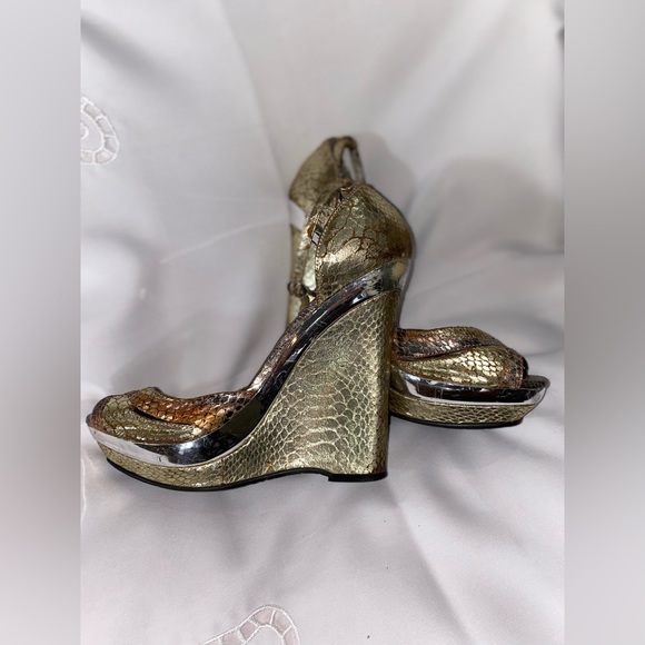 Doll House shoes heels Size 9M all man made Materials 5 1/2 ‘heel platform 1/12 - Picture 7 of 16